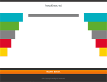Tablet Screenshot of headliner.net